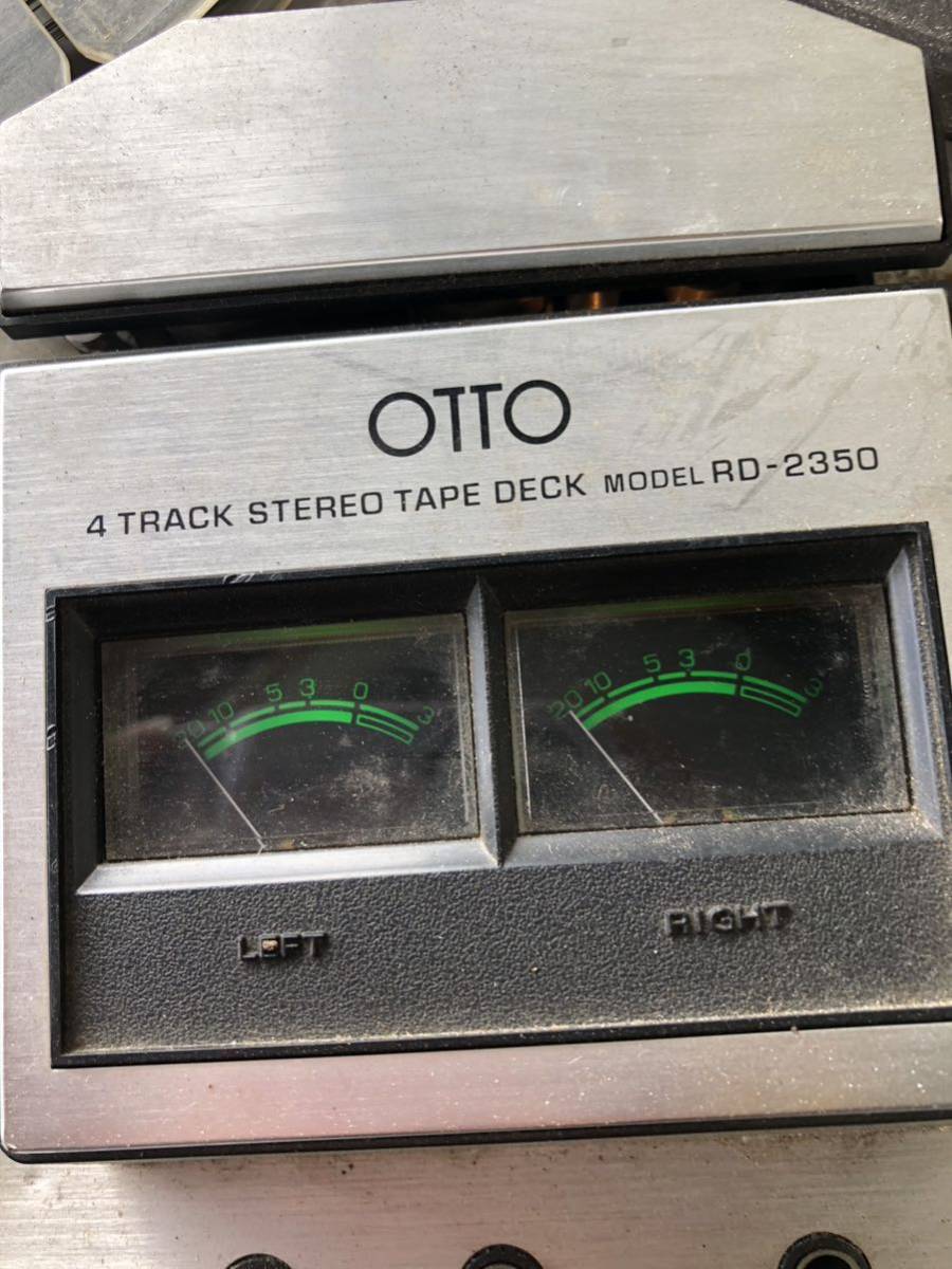 D50 動作未確認　現状品　オットー　OTTO　オープンリールデッキ　RD-2350　レトロ　オーディオ機器_画像2