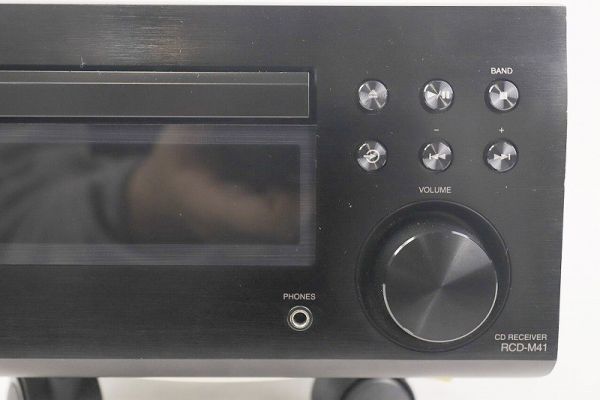 EM-102499 〔ジャンク/通電OK〕ミニコンポ ［RCD-M41］ 2018年製　(DENON　デノン) 中古_画像7