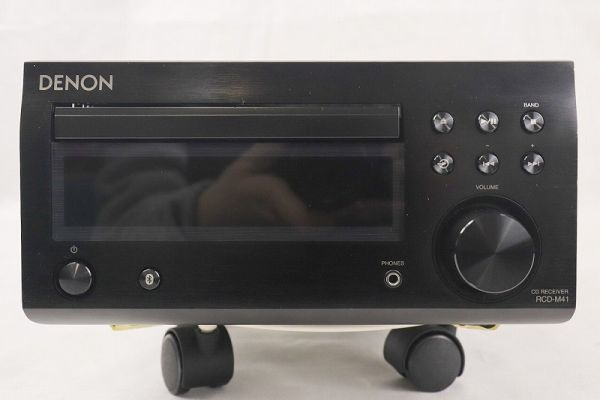 EM-102499 〔ジャンク/通電OK〕ミニコンポ ［RCD-M41］ 2018年製　(DENON　デノン) 中古_画像3