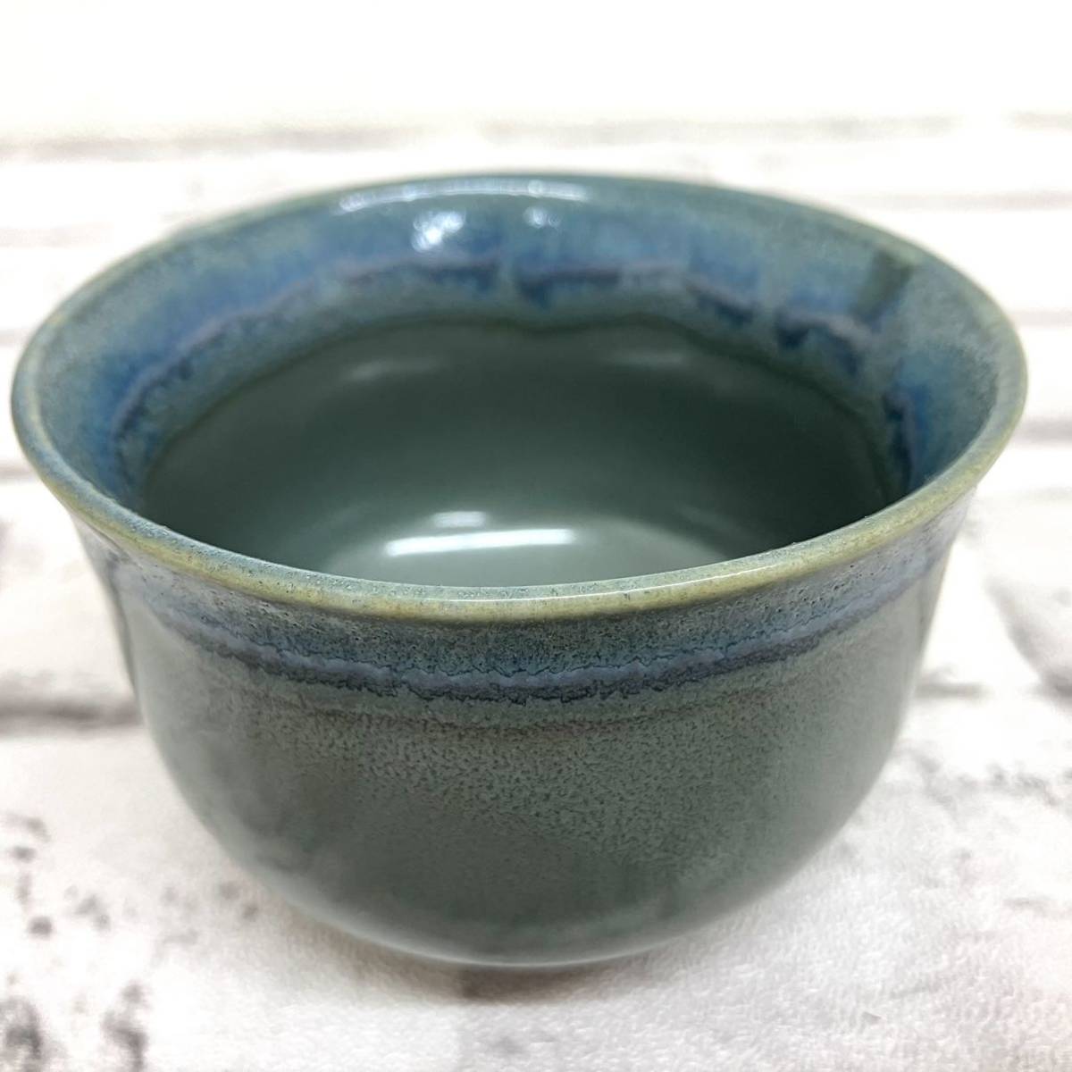 【A】蔵窯　玉花峰　茶器　湯呑み　5客セット　和食器　茶道具　箱あり　長期保管品　和風　老舗　料亭　器　ゆのみ【131】_画像7