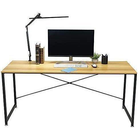 863 simple Work desk 160cm computer desk working bench desk office study staying home Work natural 