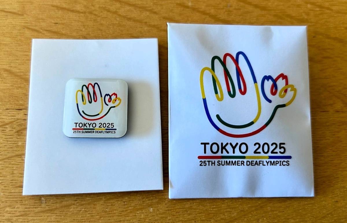 Yahoo!オークション - ピンバッジ 2025東京デフリンピック 公式 Yahoo!オークション - ピンバッジ 2025東京デフリンピック 公式