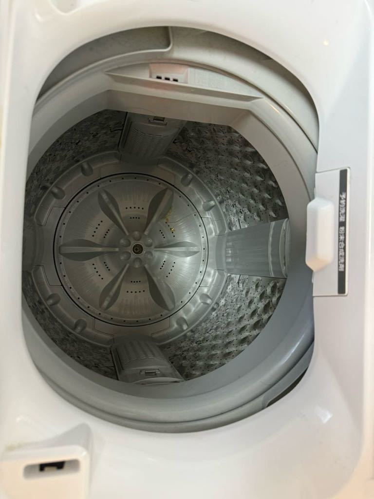 「TOSHIBA洗濯機AW-45M9」2021年製　超美品(引っ越し)　洗濯機/1円スタート/家電/売り切り東芝 ホワイト 全自動洗濯機 HITACHI 5㎏ _画像3