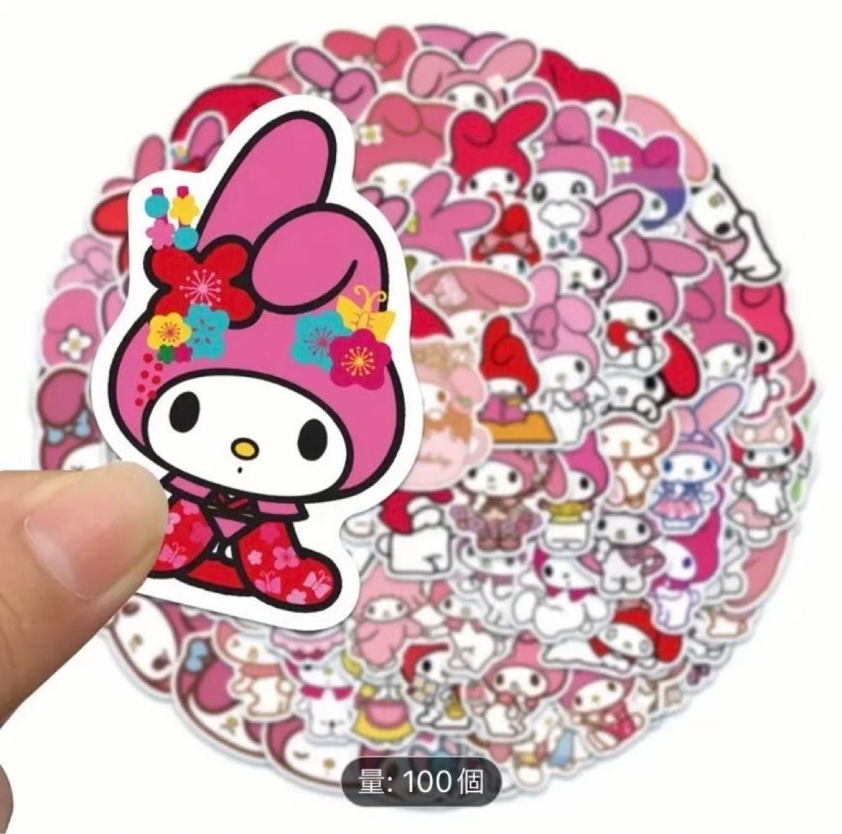 【新品未開封】Sanrio My melodyフレークシール100枚サンリオマイメロディお値下げ不可