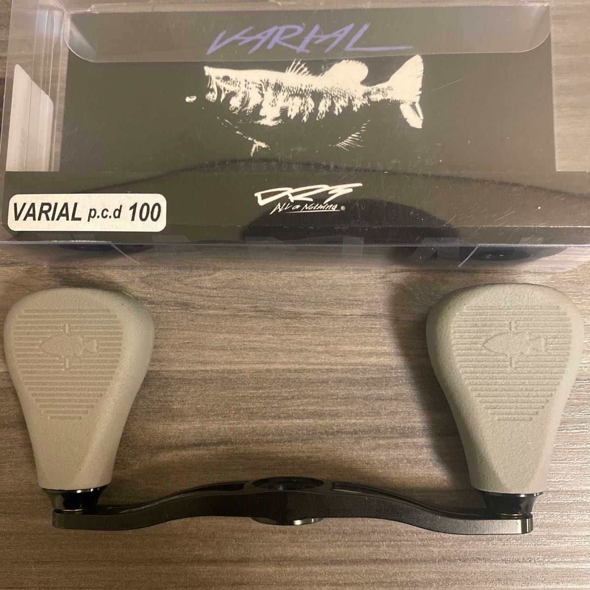 DRT バリアルハンドル p.c.d 100 ブラック VARIAL|ベイトリール DRT バリアルハンドル p.c.d 100 ブラック VARIAL|ベイトリール