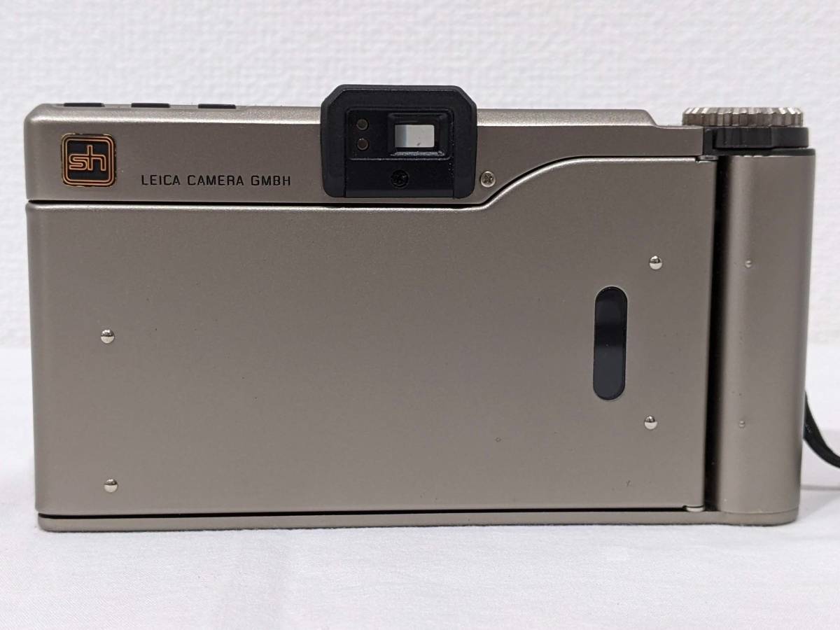 【43777】Leica ライカ minilux ミニルックス コンパクトフィルムカメラ レンズ 1:2.4/40mm ソフトケース付き 動作品_画像3