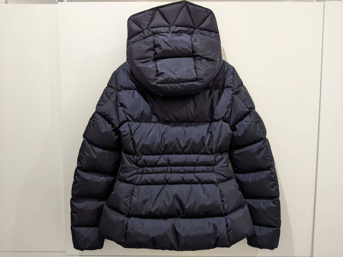 【312】1円～ 美品 MONCLER モンクレール AVOCE ショート ダウンジャケット ダウンコート ナイトブルー レディース_画像5