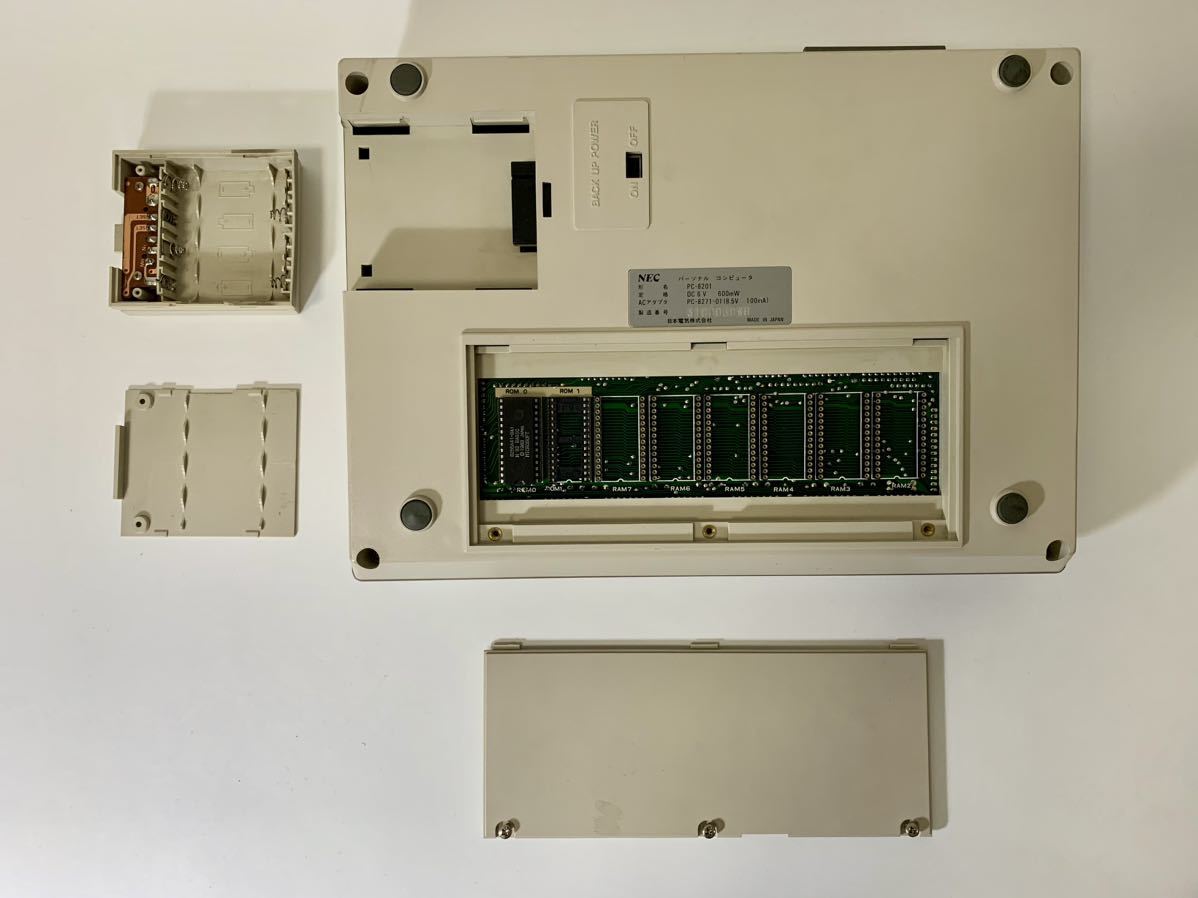 Yahoo!オークション - NEC PC-8201 ハンドヘルドコンピュータ Yahoo!オークション - NEC PC-8201 ハンドヘルドコンピュータ