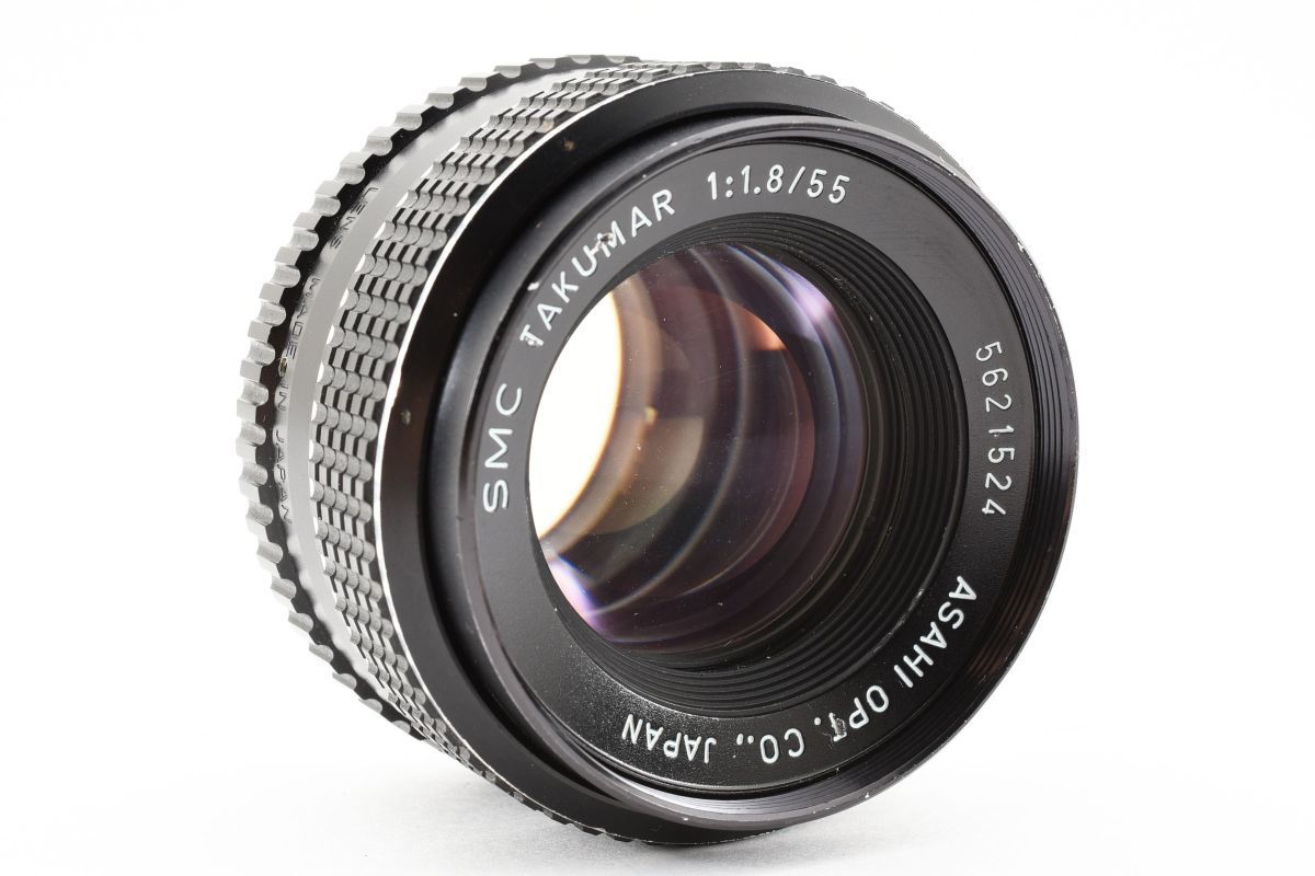 R020243★ペンタックス pentax Super-Multi-Coated TAKUMAR 55mm f1.8_画像3