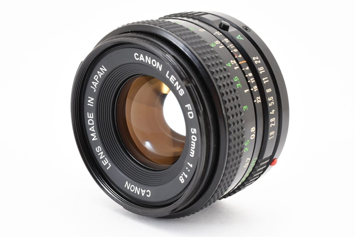 R020353★キャノン Canon New FD 50mm F1.8_画像2