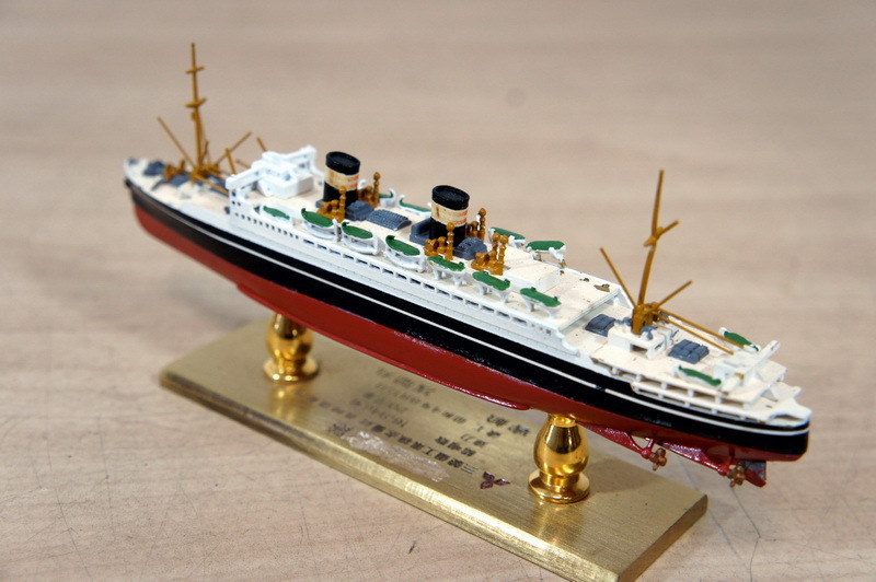 ●金属模型/貨客船など４隻/三菱長崎造船所 製作船舶/LNG船、貨物船、客船、貨客船●の画像7