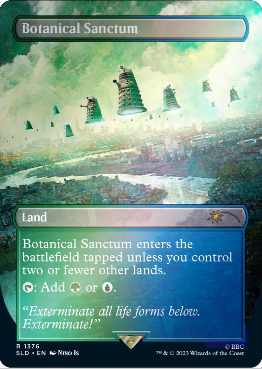 MTG Secret Lair x Doctor Who: The Dalek Lands Foil マジック：ザ・ギャザリング