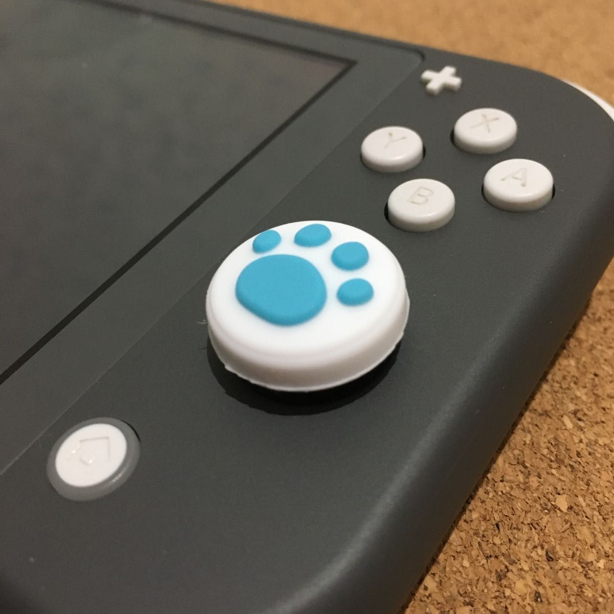 【新品】Nintendo Switch　ニンテンドー　スイッチ　ジョイコン　スティックカバー　肉球【青白&白青　4個セット】