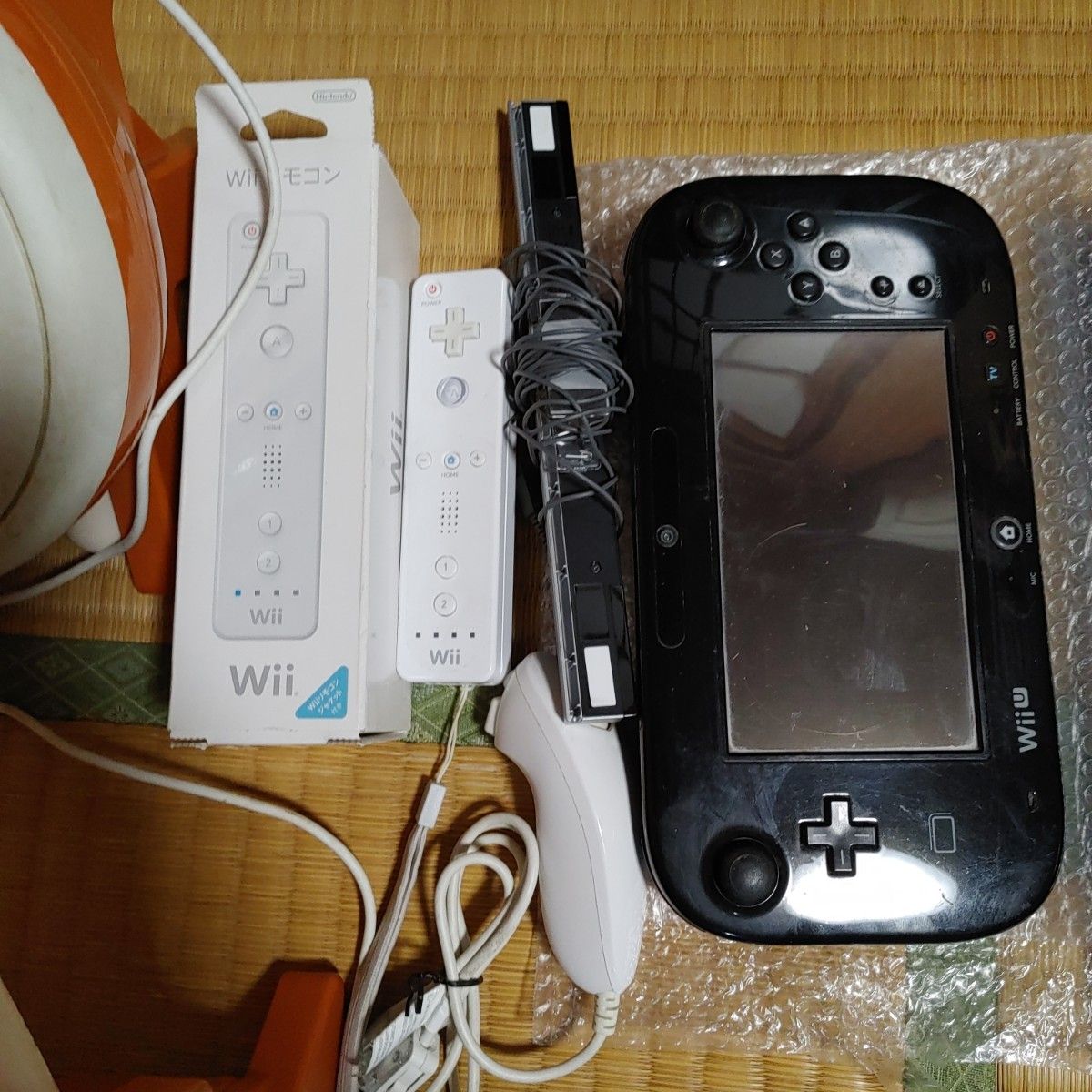 【豪華】すぐ遊べる 太鼓の達人WiiU 本体一式 タタコン二個セット WiiU32ギガ