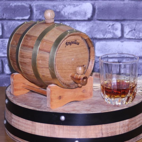 ●オーク製ミニ樽 熟成 & サーバー オリジナル・ウイスキーを造る 1G