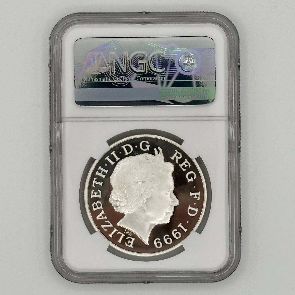 『PF69UC 準最高鑑定』プリンセス ダイアナ 妃追悼記念 1999年 イギリス 5ポンド 銀貨 NGC ULTRA CAMEO アンティーク モダン 投資 資産の画像6