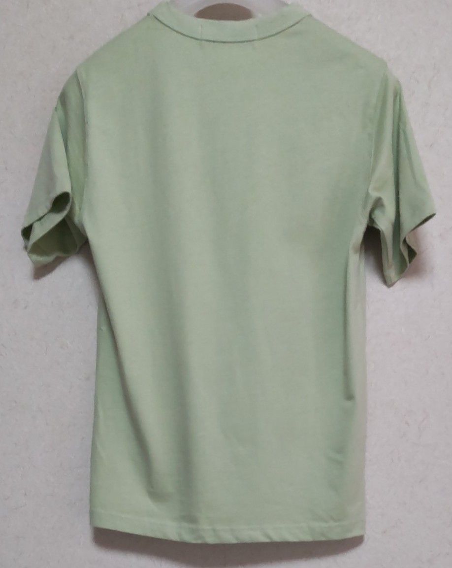 なにわ男子 GUのコラボ・コットンクルーネックTシャツ (グリーン) Ssize