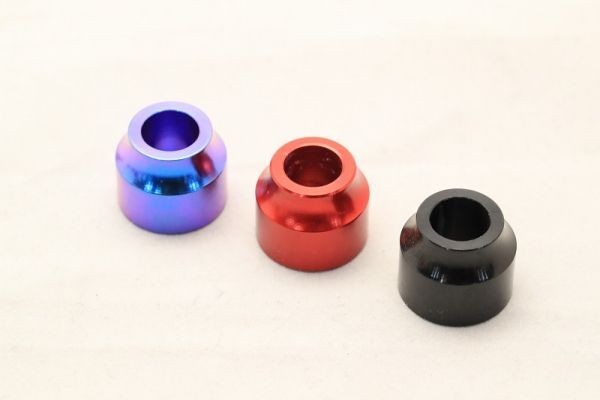  steering damper bracket [ Mt Fuji color red / black / blue ]T2Racing NSR250R MC18 MC21 MC28 etc. 