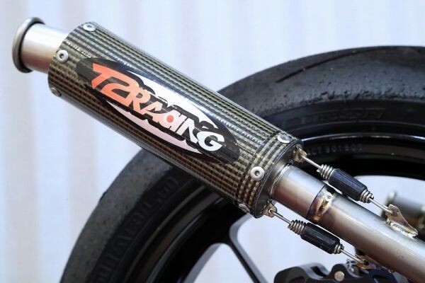 １円売切！ MC21 MC28用 左右出し ファクトリーチャンバー【 RACE 】Titanium［ 選べる！サイレンサー長 ] Titanium NSR250R T2Racing の画像8