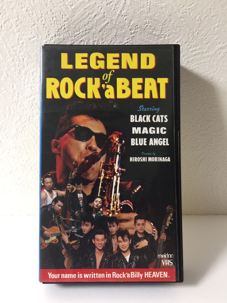 送料無料★クリームソーダ ★ピンクドラゴン ★ブラックキャッツ★ LEGEND of ROCK‘aBEAT (VHSテープ)
