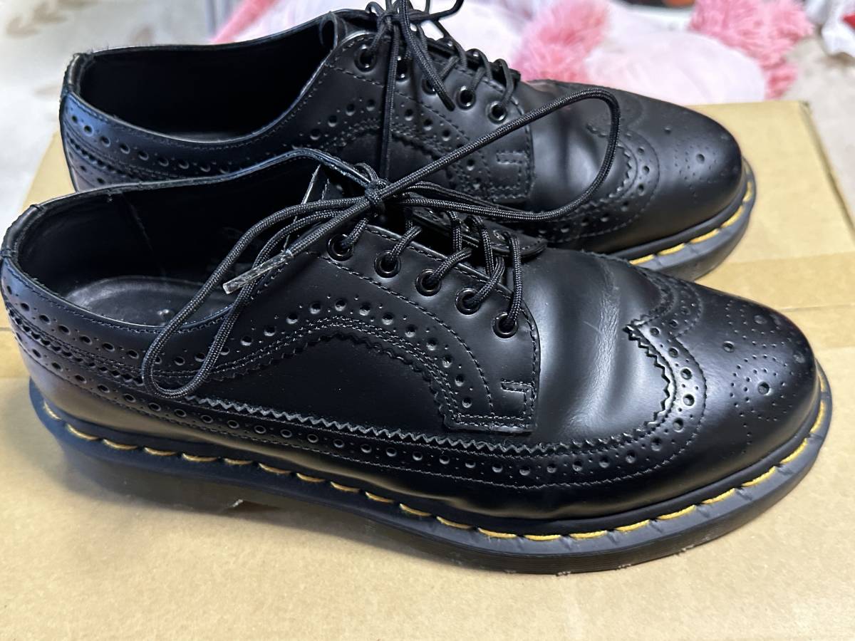 Dr Martens メンズ　ブローグ シューズ 3989 25CM 美品_画像1