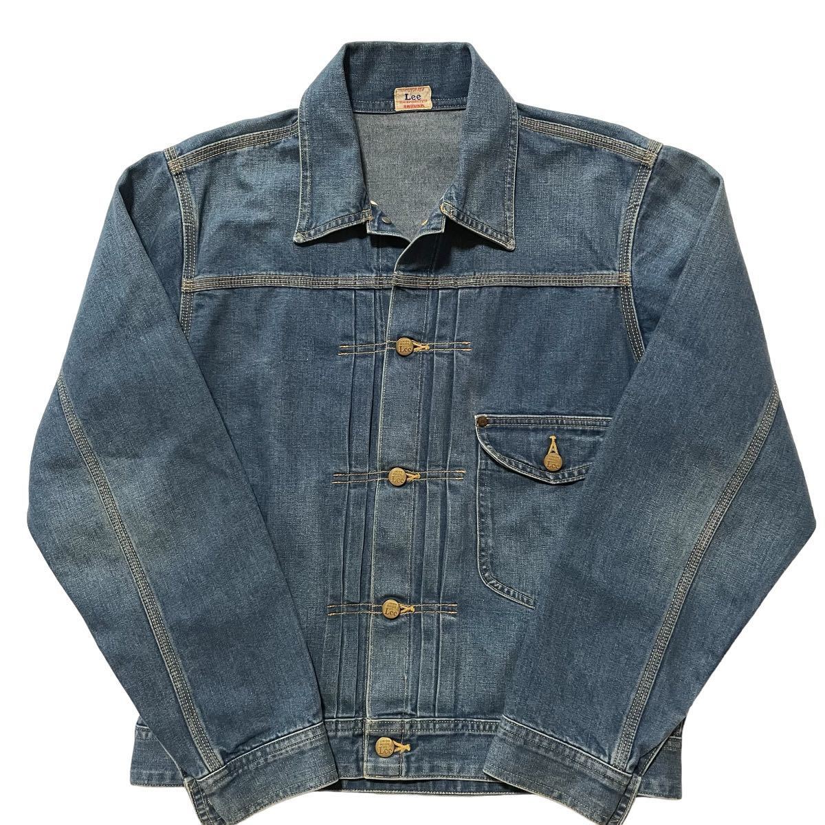 漢の1着 白タグ Lee リー 101J カウボーイ COWBOY M Gジャン 30s 漢の1着 白タグ Lee リー 101J カウボーイ COWBOY M Gジャン 30s