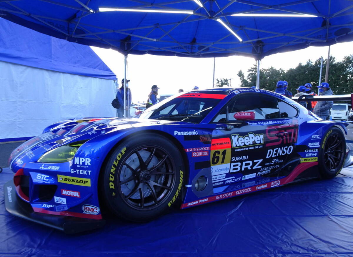 【Super GT】SUBARU BRZ R&D SPORT GT300 応援フラッグ+キャップ+ステッカー 合計6点セット #61 BOXER STI スバル 昴 非売品