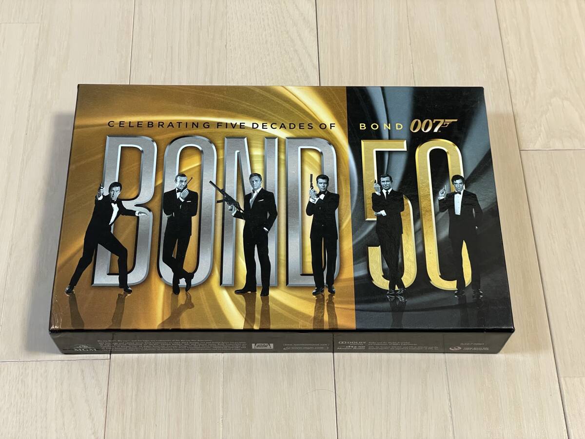 【中古品】007 製作50周年記念版 ブルーレイ BOX 〔初回生産限定〕_画像1