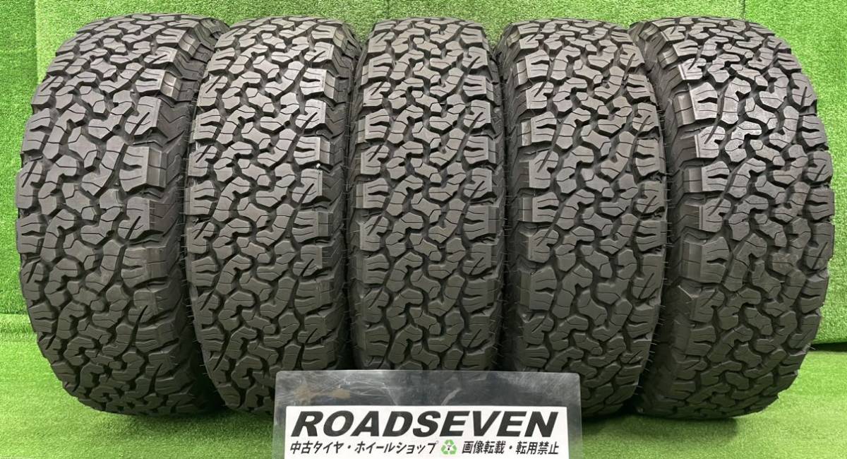 ★LT215/70R16 100/97R BF Goodrich All-Terrain T/A KO2 BF グッドリッチ ホワイトレター 2021～2022年製 イボ有 バリ溝 5本 ★送料無料_画像1