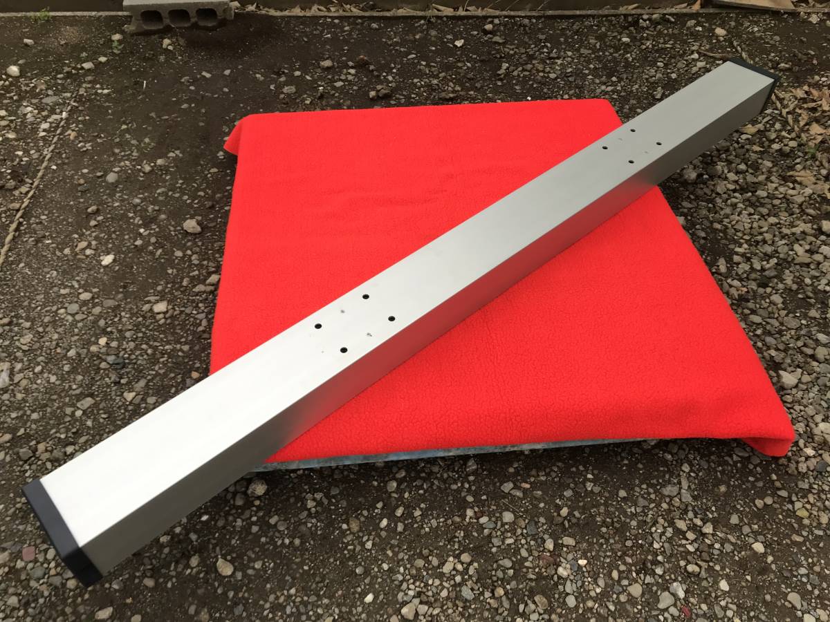  aluminium rear bumper increased ton for new car removing Isuzu Forward E4L reflector attaching 