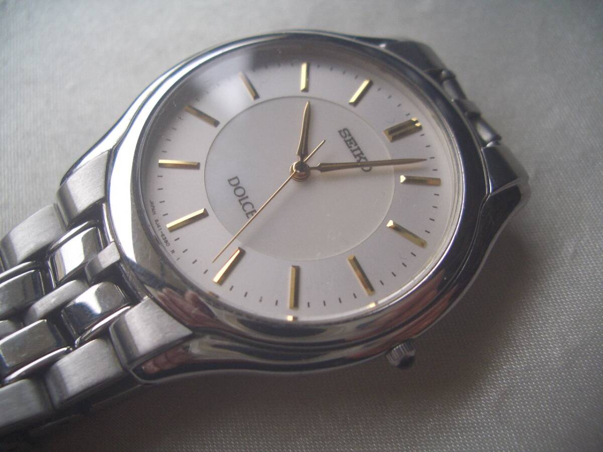 SEIKO セイコー 腕時計 クォーツ ドルチェ 8j41-6030_画像3