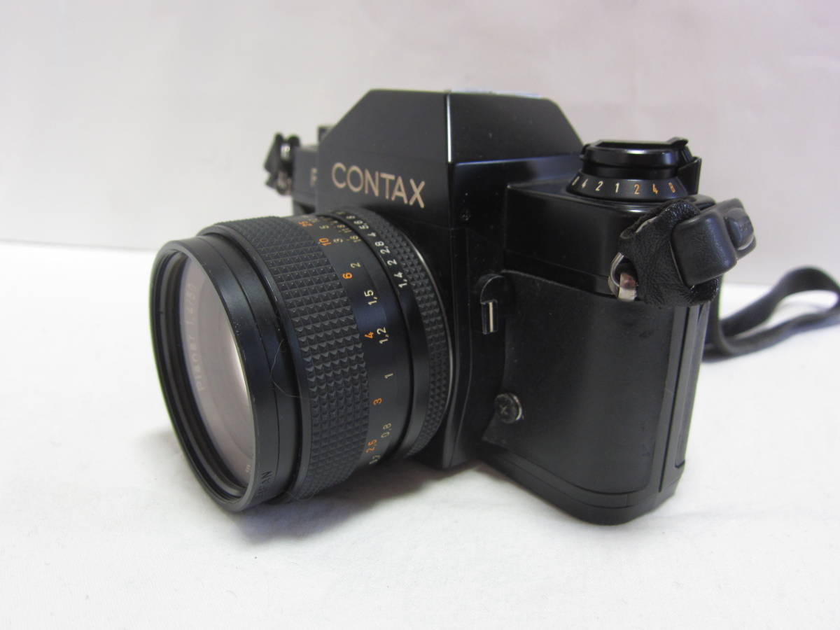 CONTAX RTS + Carl Zeiss Planar 1.4/50 T フィルター付き コンタックス フィルムカメラ。_画像2