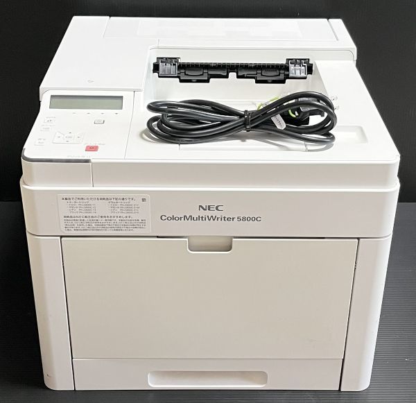 【極美品/総印刷数11808枚】NEC MultiWriter 5800C レーザープリンタ PR-L5800C B4 日本電気 マルチライター PR-5700C / PR-L5750C 兄弟機_画像1