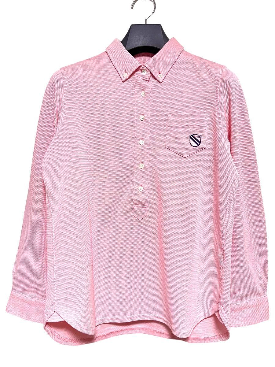 匿名発送　極美品　パーリーゲイツ ポロシャツウェア　ピンク　サイズ1