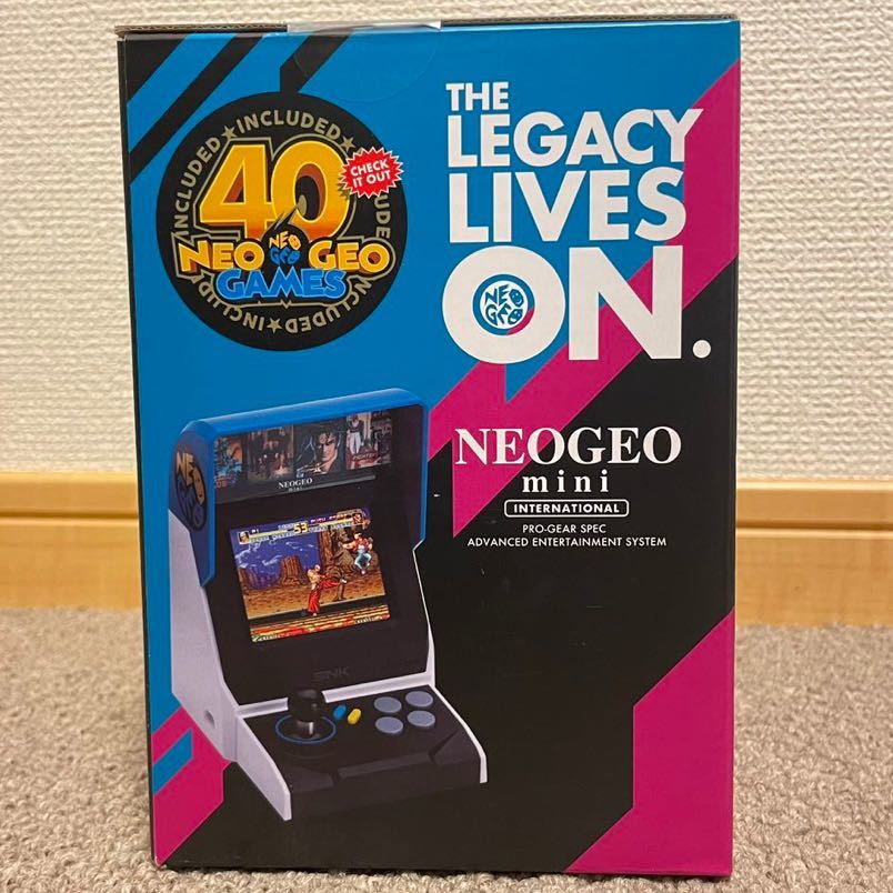 ネオジオミニ インターナショナル ★新品未開封品本郷★NEOGEO mini 海外版 SNKの画像6