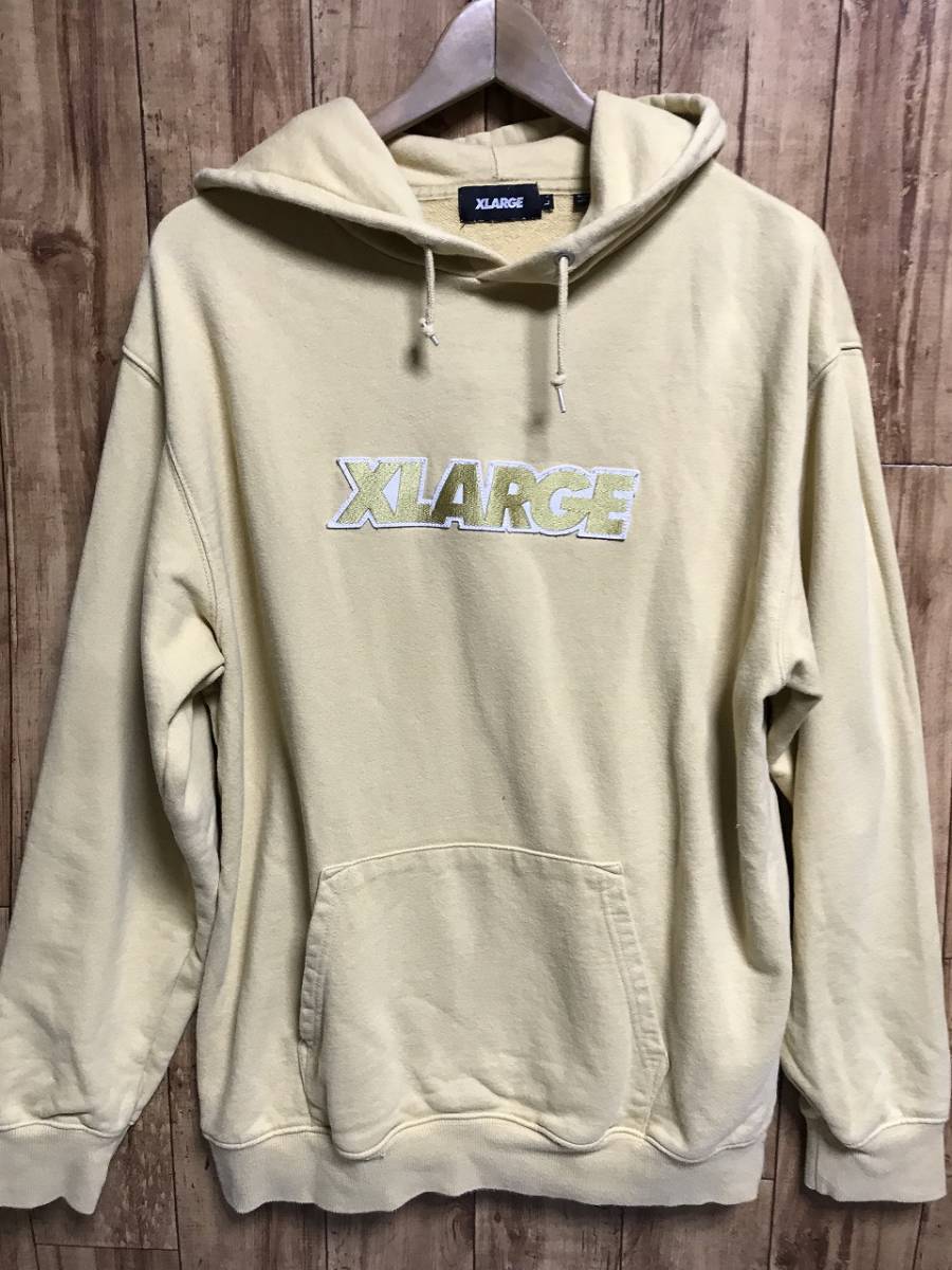 送無♪XLARGE エクストララージ♪スウェットパーカー・大きめL_画像1