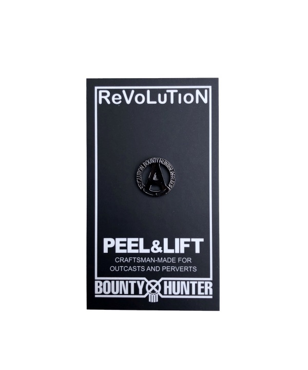 未使用 BOUNTY HUNTER x PEEL&LIFT x REVOLUTION Pins ピンバッジ　バウンティーハンター　