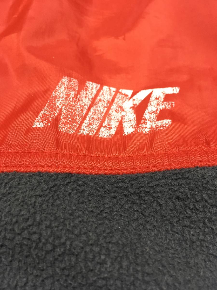  Nike NIKE fleece jacket material switch Kids 140~150 one Point regular goods 0855 stone 