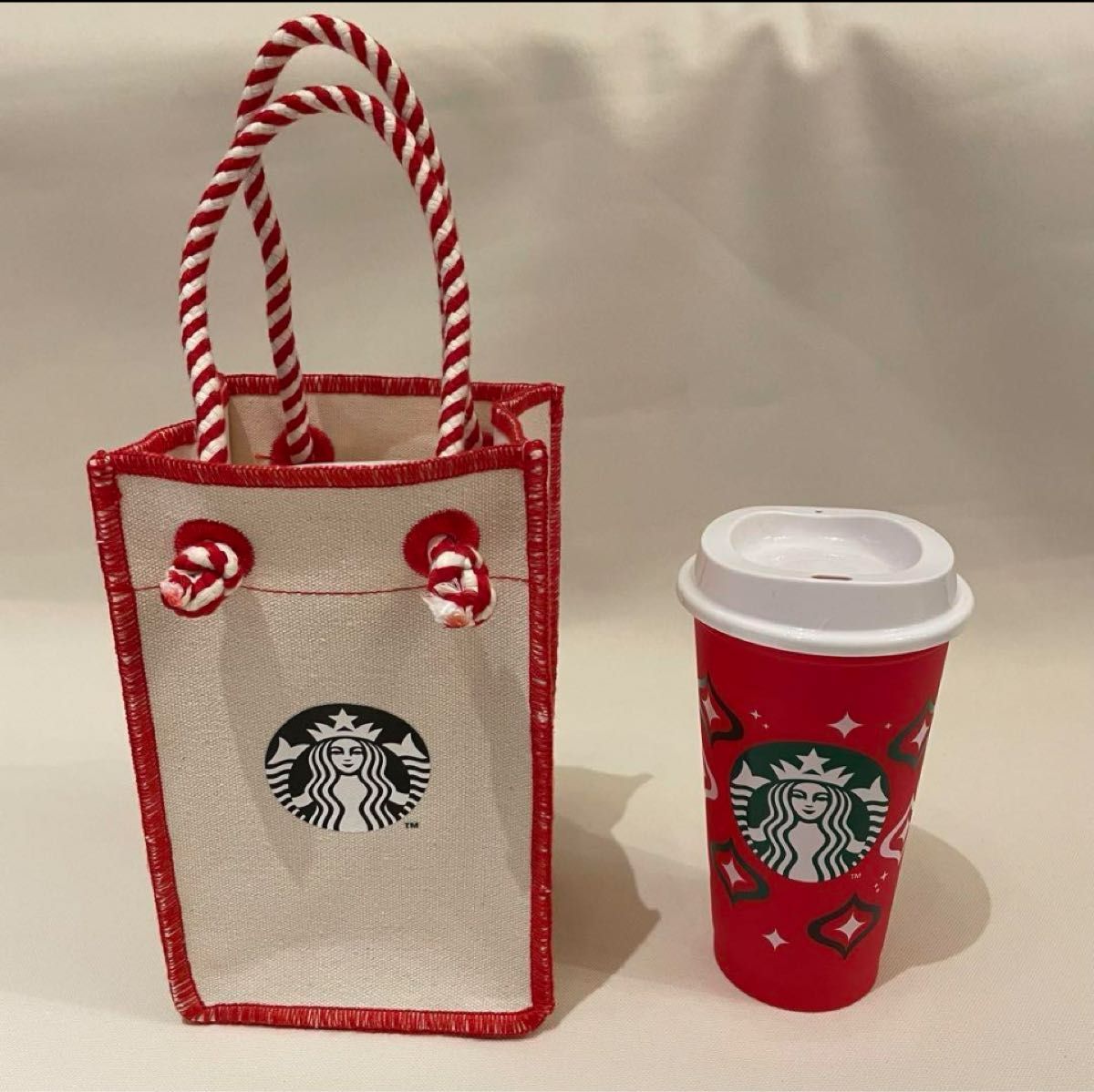 台湾限定　STARBUCKS スターバックス　タンブラー&ホルダー　スタバ