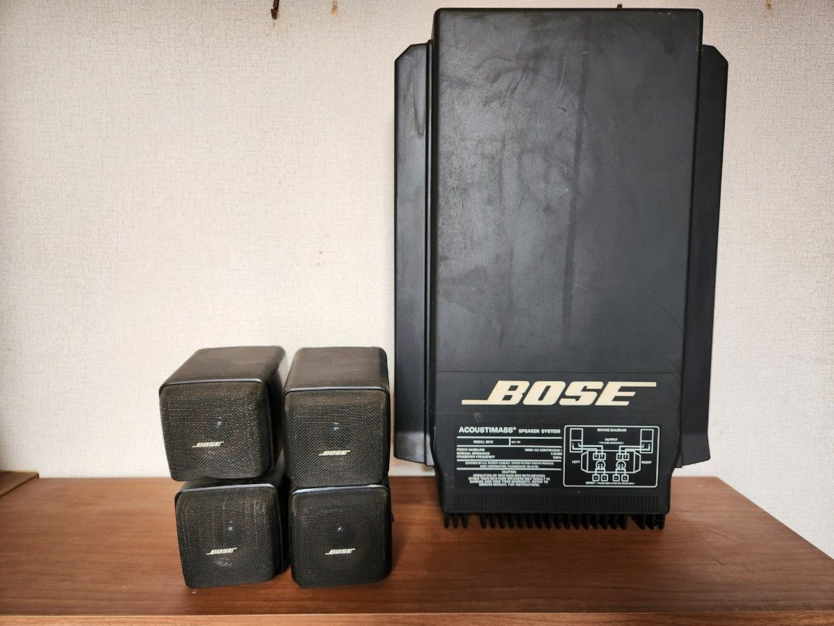 【金具&ケーブル付】BOSE 501Zアクースティマス スピーカーシステム  BOSE ボーズ 501Z ACOUSTIMASS