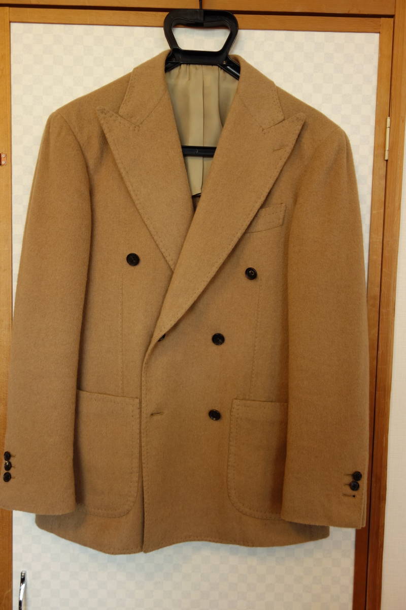  не использовался класс ] пик RING JACKET MEISTER 206 кольцо ja Kett Meister 206 жакет baby Camel 100% size44