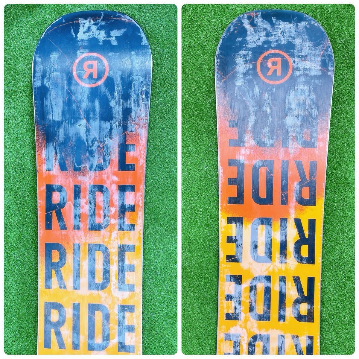 メンズ3点 スノーボード ライド RIDE AGENDA 155cm / バイン RIDE C-2 Msize