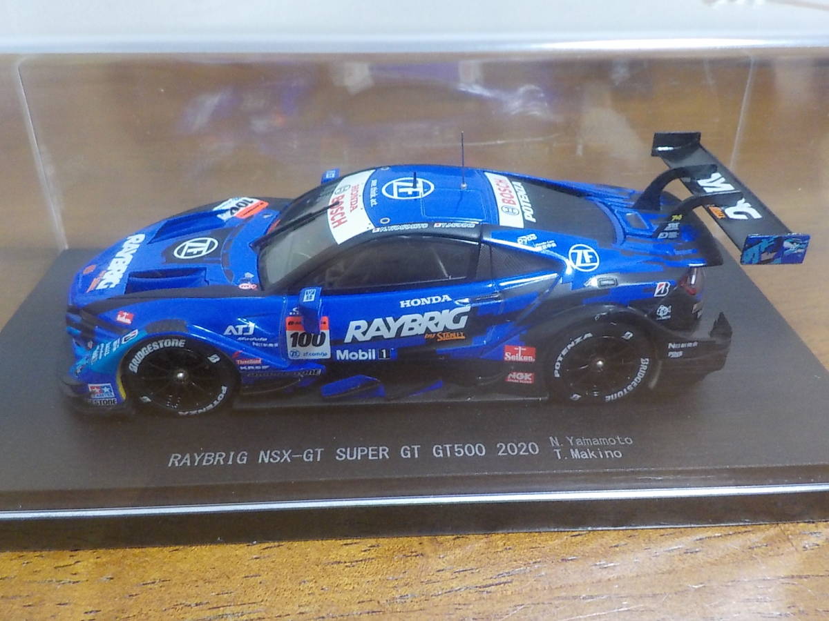 エブロ EBBRO 1/43 honda ホンダ RAYBRIG NSX-GT No.100 SUPER エブロ EBBRO 1/43 honda ホンダ RAYBRIG NSX-GT No.100 SUPER