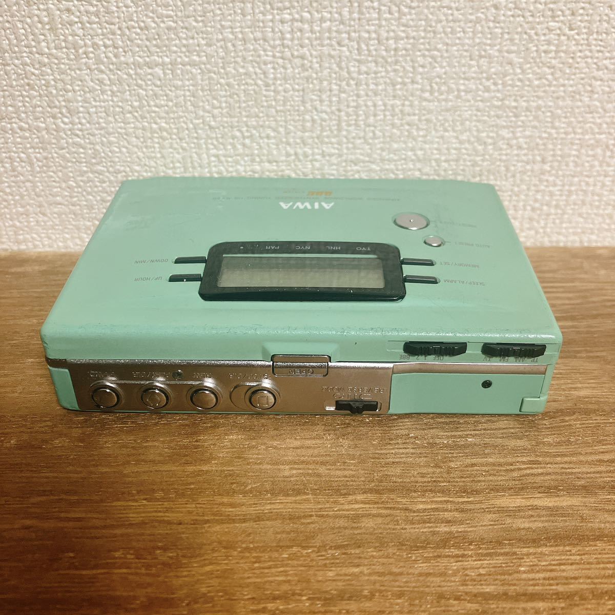 動作未確認 HS-RX50 アイワ AIWA アイワ ステレオ ラジオ カセット プレーヤー 本体のみ_画像6