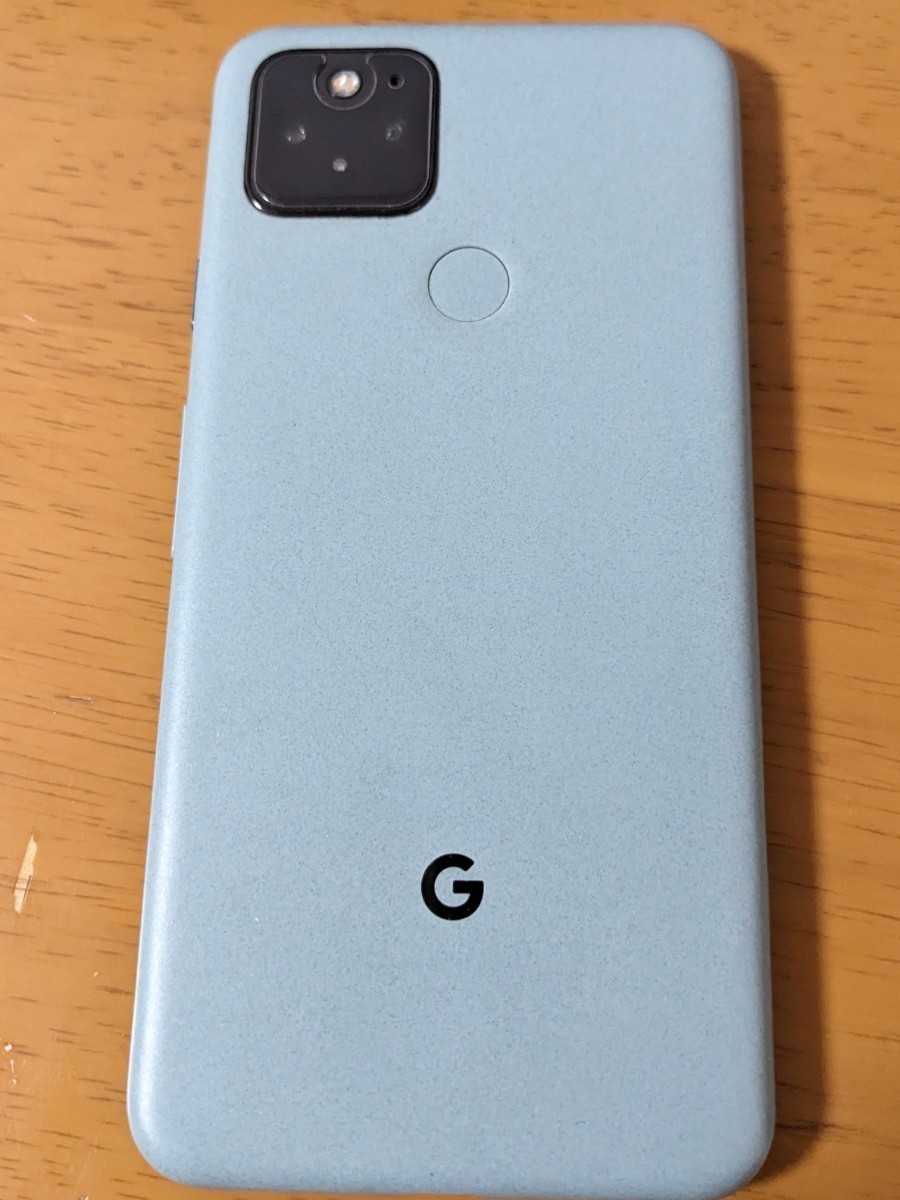 ワケアリ品 液晶割れ Google Pixel 5 128GB SIMフリー　ソータセージ ジャンク品_画像1