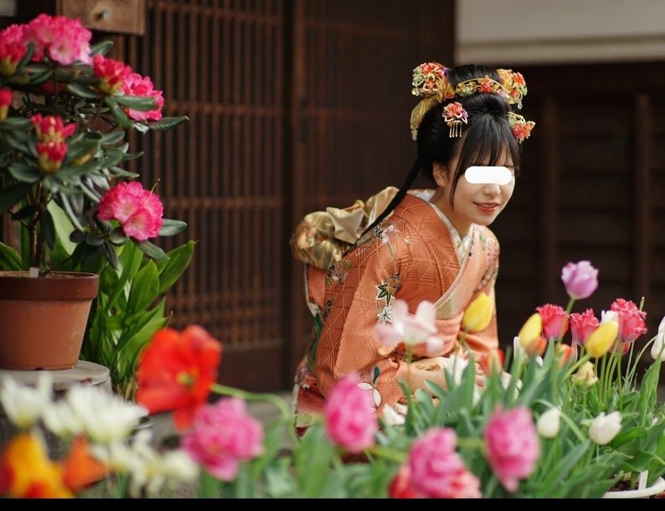 日本髪かんざし　翁長セット