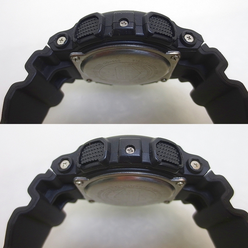 IW-7302R CASIO 腕時計 GD-100 G-SHOCK 電池交換済 動作保証付の画像4