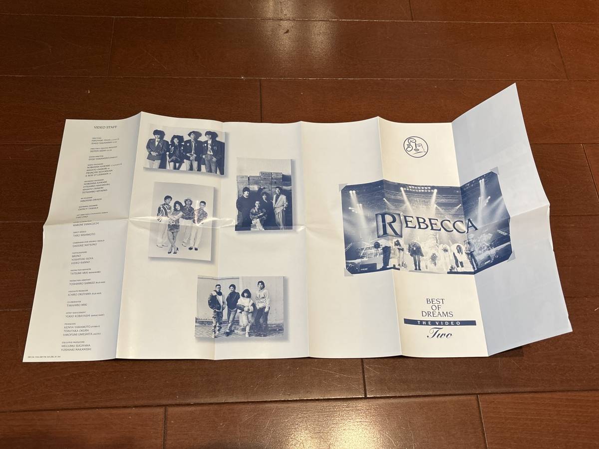 REBECCA レベッカ BEST OF DREAMS THE VIDEO Two VHS ビデオ_画像6