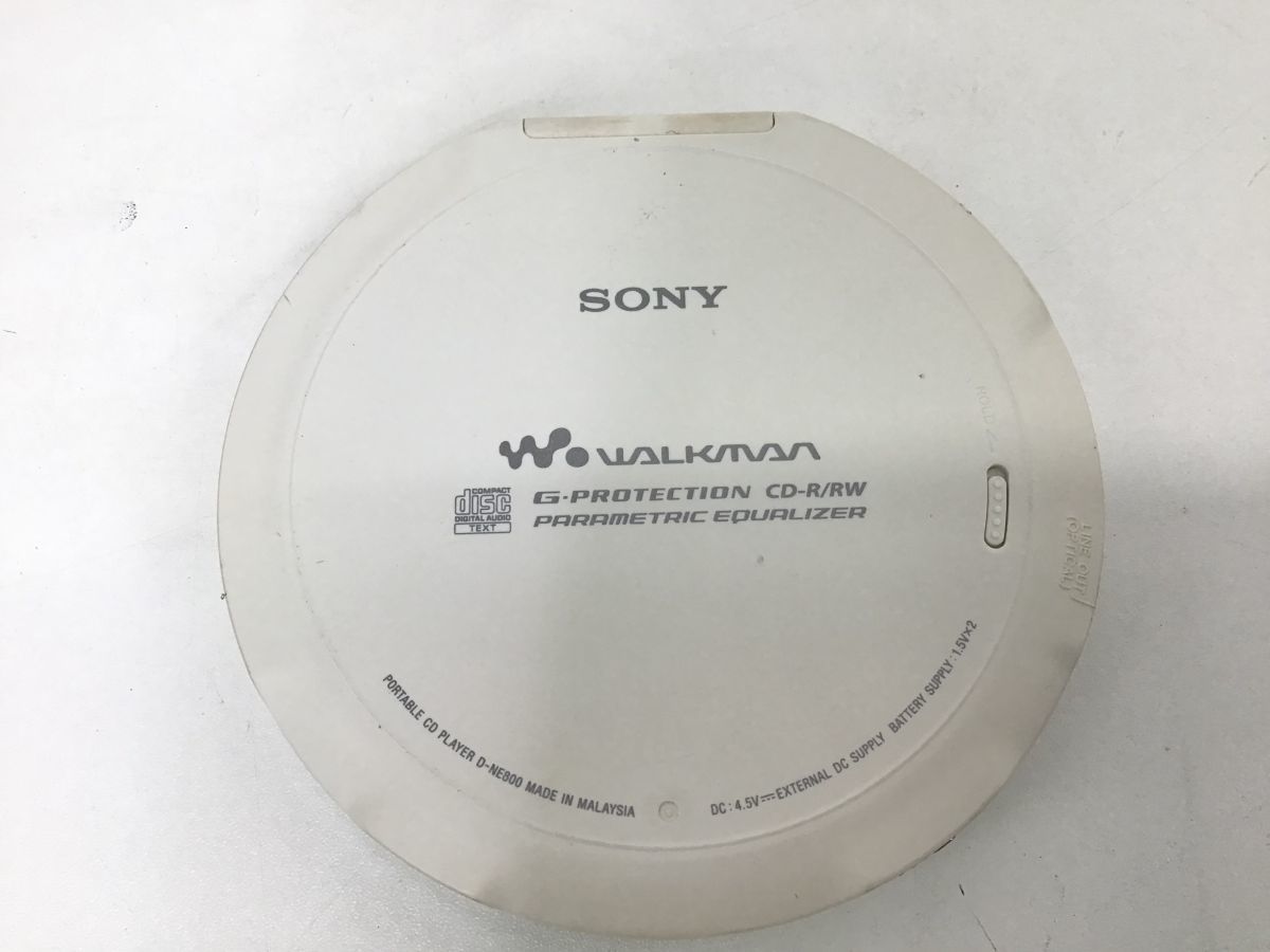 ●営KW630-60　SONY CDウォークマン MP3対応 D-NE800 シルバー 液晶リモコン CDプレーヤー_画像6