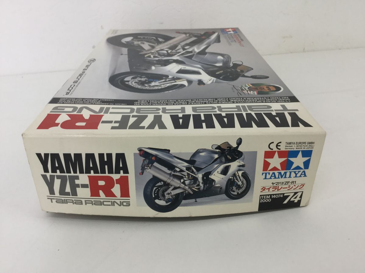 ●営AD656-80【未組立】TAMIYA タミヤ 1/12 フルビュー ヤマハ YZF-R1 タイラレーシング オートバイシリーズ プラモデル 田宮模型_画像3